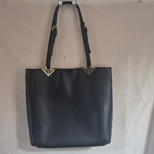 Antonio Melani LElegant Black Tote Bag